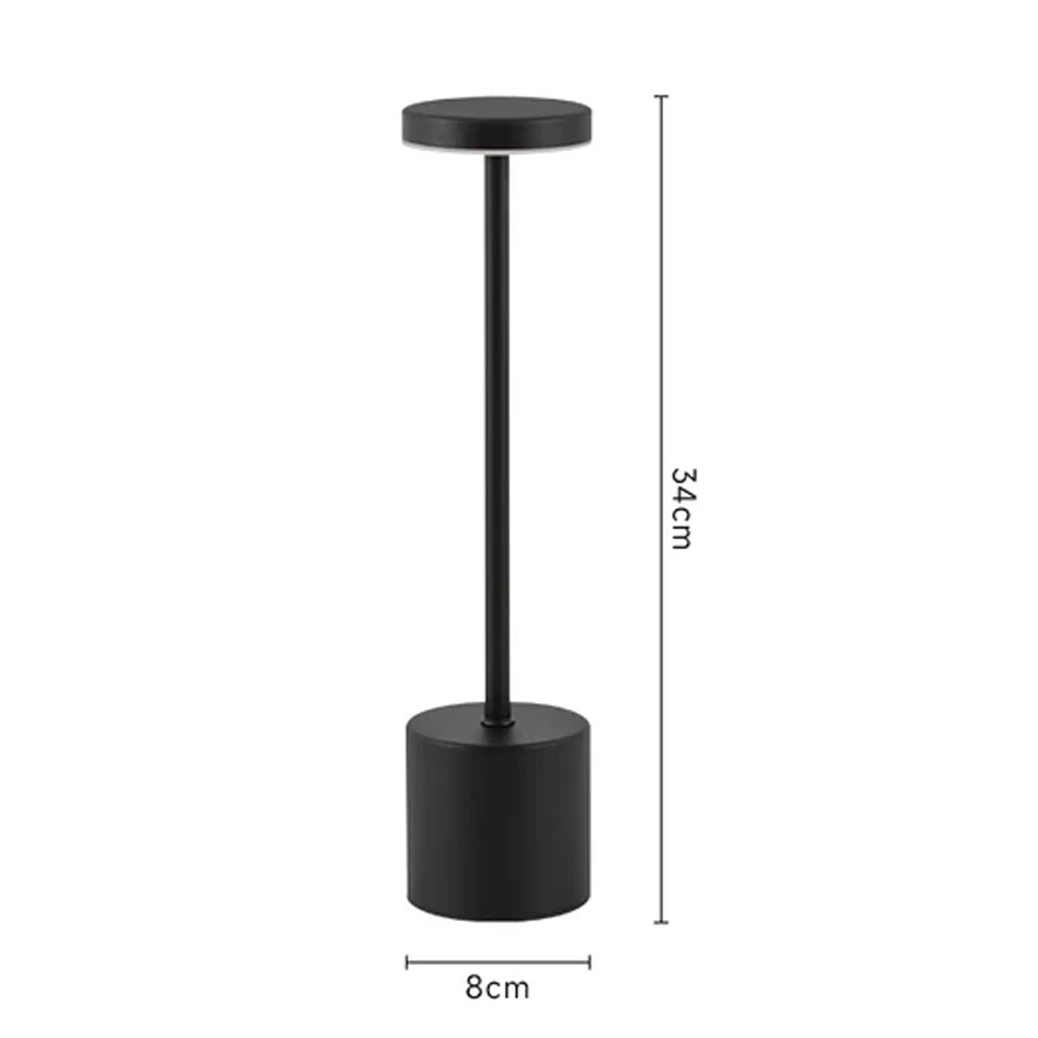 Modern USB Rechargeable LED Night Light Desk Lamps