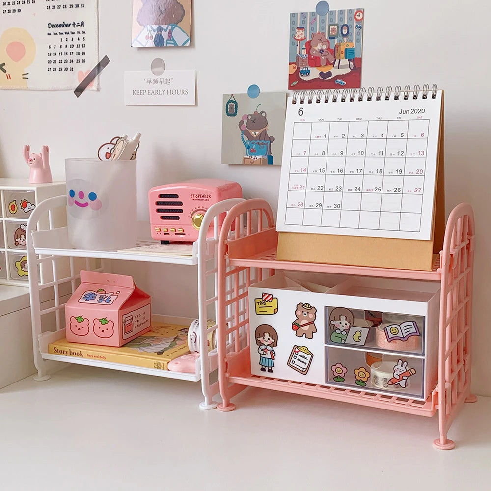 Multi-Functional Desktop Stationery Rack Storage Holder