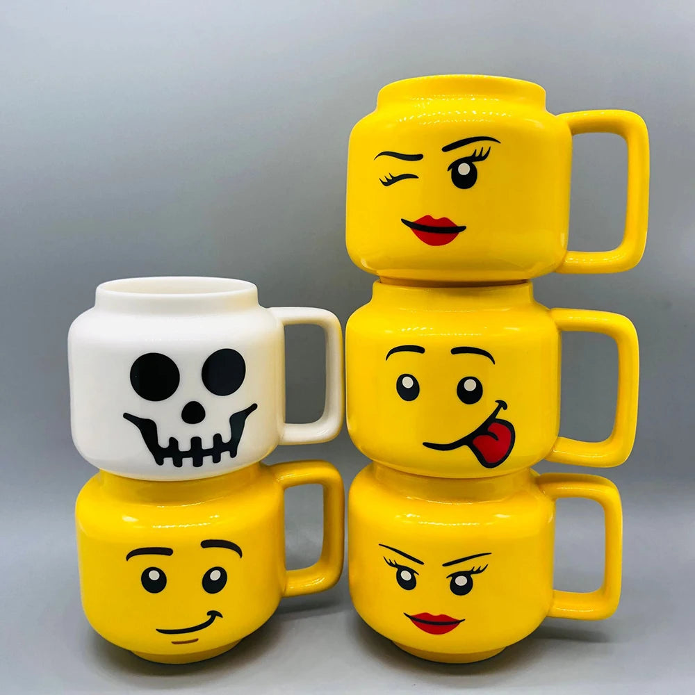 Modern Cartoon Ceramic Mug Cup