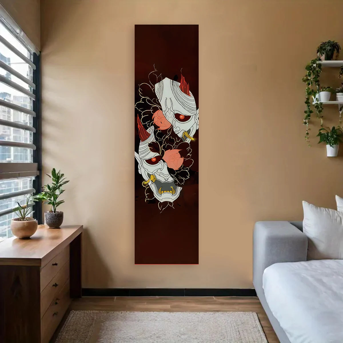 Ins-Japanese Ocean Waves Wall