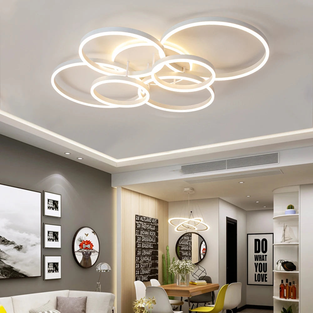 Noix Modern LED Ceiling Chandelier Lighting