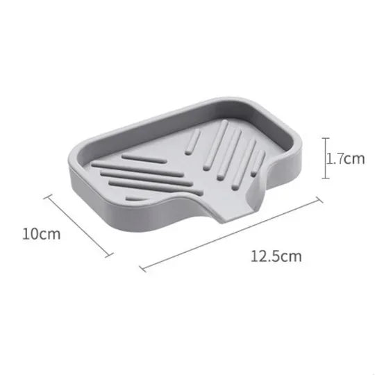 Multifunctional Silicone Sink Tray with Drain